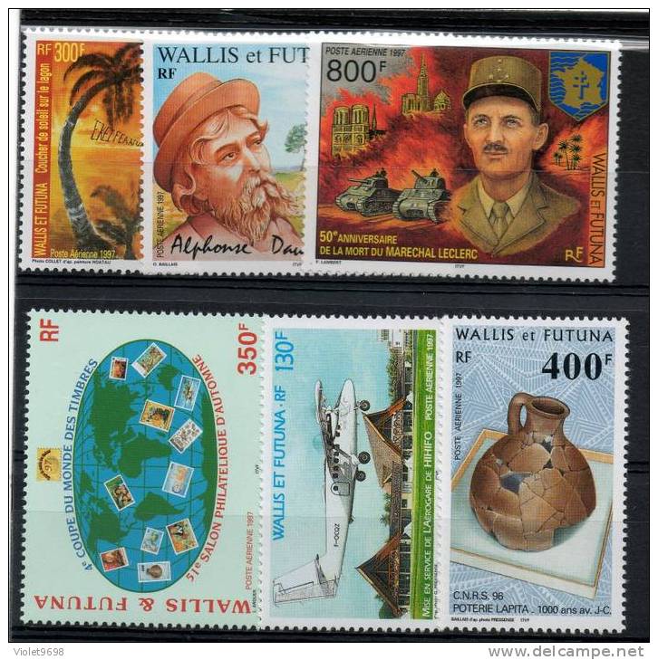 WALLIS Et FUTUNA: PA N° 97/102 ** - Unused Stamps