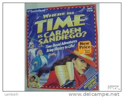 Where In Time Is Carmen Sandiego Win3.1/95 A04s - Jeux PC