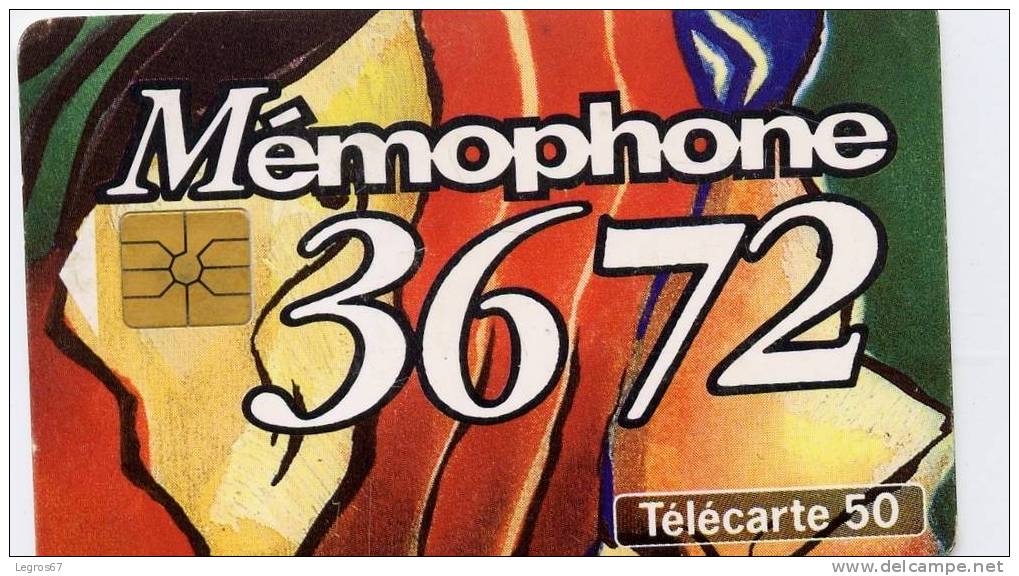 TELECARTE F 427 A 988 36.72 MEMOPHONE DUO - 50 Einheiten