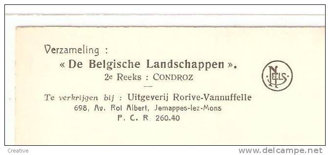 De Belgische Landschappen 2e Reeks:CONDROZ.dal Van De Ourthe,bij Hamoir-Sy. NELS - Hamoir