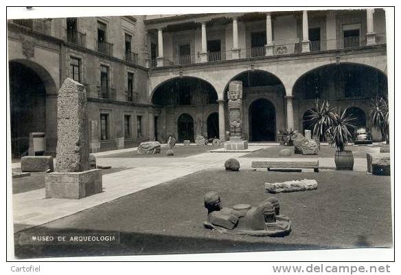 MUSEO DE ARQUEOLOGIA - PHOTO CARD - Mexique