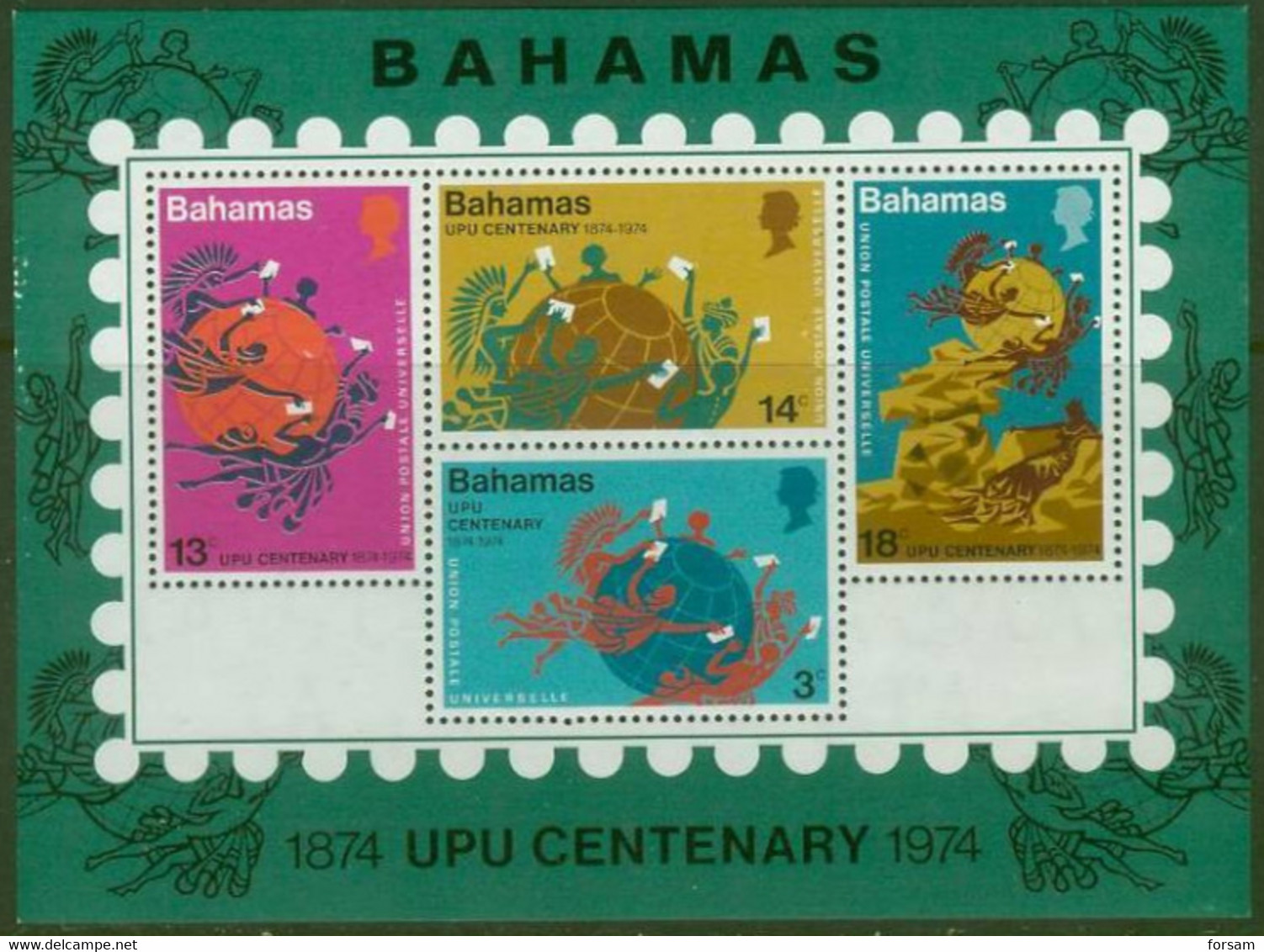 BAHAMAS..1974..Michel # Blok 10..(366-369)...MNH. - Bahamas (1973-...)
