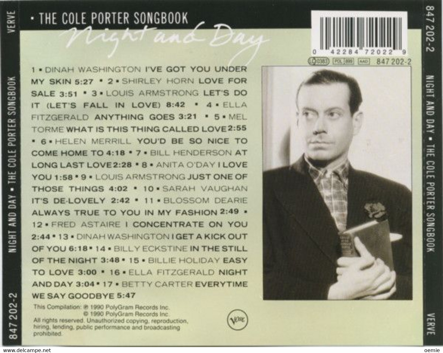 THE  COLE  PORTER  SONGBOOK    °°°°   CD  ALBUM  NEUF  SOUS CELLOPHANE   17 TITRES - Jazz