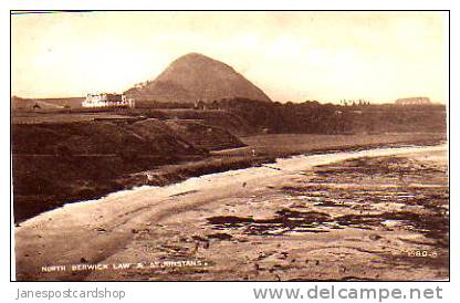 North BERWICK LAW & St.. DUNSTANS-- East Lothian SCOTLAND - East Lothian