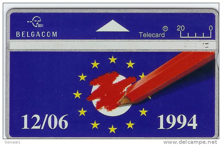 Belgique - Elections Européennes - N° 86 - 404 F - Without Chip