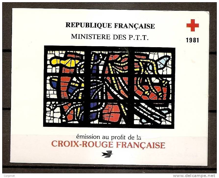 FRANCE - 1981 Carnet CROIX-ROUGE  - Yvert # 2030 (2175-2176) - ** MINT (NH) - Croix Rouge