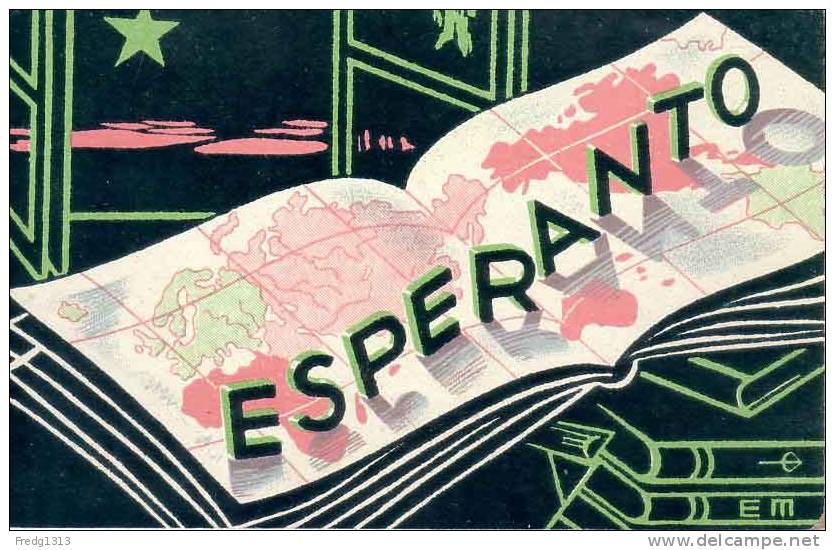 Esperanto - Carte - Esperanto