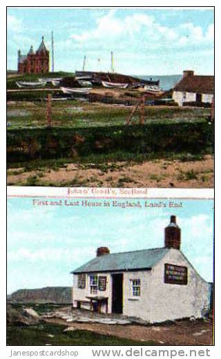 Multi-View Old PCd. John O' Groats   CAITHNESS  Scotland - Caithness