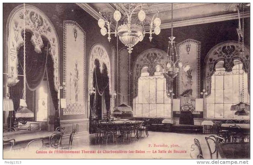 Charbonnieres - Casino - Salle De Baccara - Charbonniere Les Bains