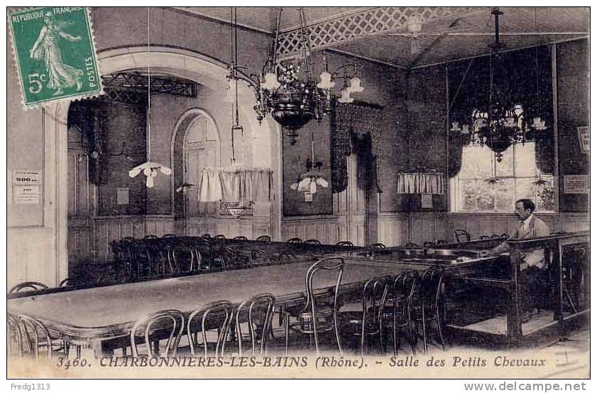 Charbonnieres - Casino - Salle Des Petits Chevaux - Charbonniere Les Bains