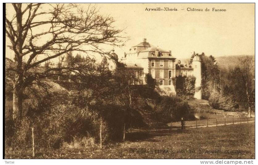 Xhoris - Château De Fanson - 193? - Ferrières