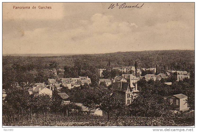 92 Panorama De GARCHES - Garches