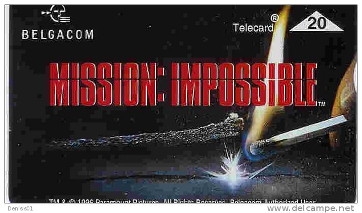 Belgique - Mission Impossible 2 - N° 124 - 608 G - Without Chip