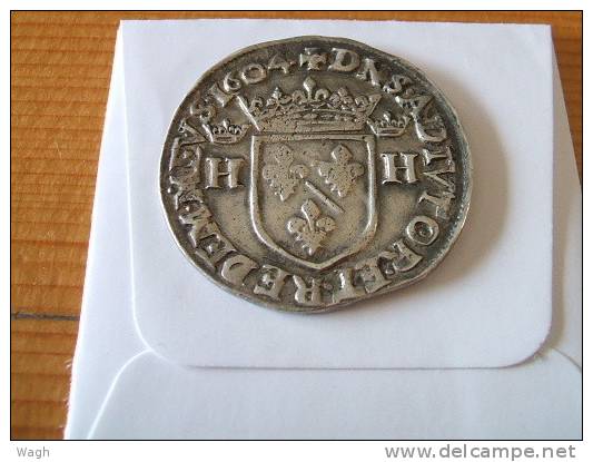 TESTON 1604 DOMBES Argent (Henri II De Montpensier) - Andere & Zonder Classificatie