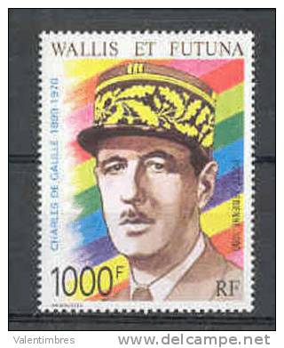 De Gaulle  Wallis Futuna  A 169** Côte 31 € MNH - De Gaulle (Général)