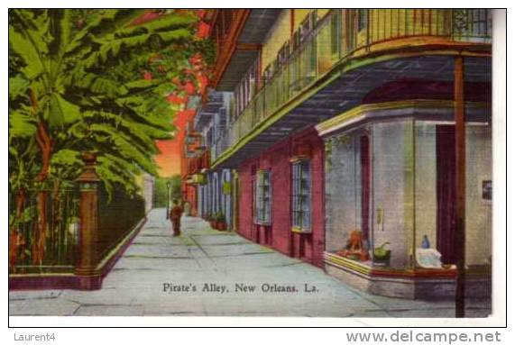 1 Old Postcards Of USA - 1 Carte Ancienne Des Etats Unis - New Orleans