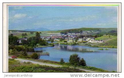 LAIRG & The River SHIN --Sutherlandshire  SCOTLAND - Sutherland