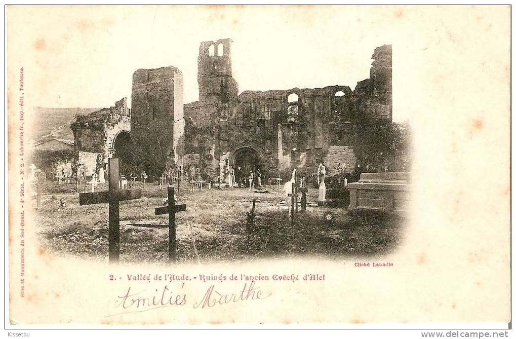 ALET Ruines De L'ancien Evéché - Bram