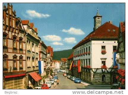 ESCHWEGE       IM WERRALAND   AM RATHAUS - Eschwege