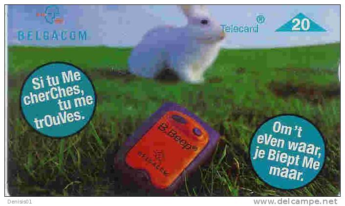 Belgique - B. Beep Konijn/lapin - N° 157 - 748 C - Without Chip