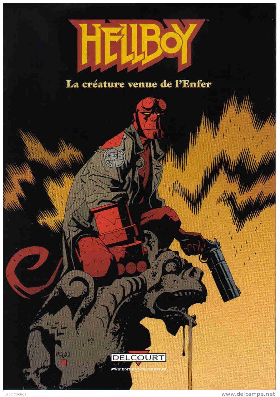 Matériel Publicitaire Hellboy Mike Mignola Delcourt 2008 - Altri & Non Classificati