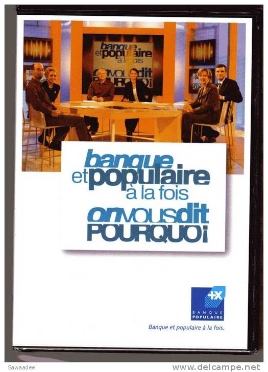 DVD - BANQUE ET POPULAIRE A LA FOIS ON VOUS DIT POURQUOI - Non Classés