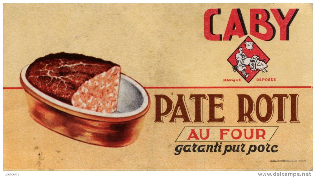 Pate Roti Au Fourc Garantit Pur Porc  - CABY - C
