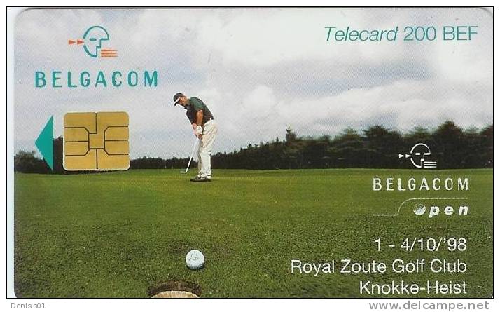 Belgique - Golf 200 - N° 40 - GK - With Chip