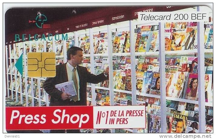 Belgique - Reprint Press Shop 200 - N° 47 - HJ - Mit Chip