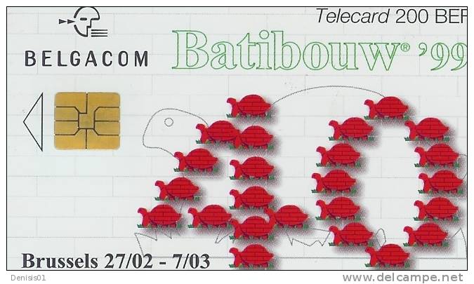 Belgique - Reprint Batibouw - 200 (300001-350000) - N° 59 - IJ - Con Chip
