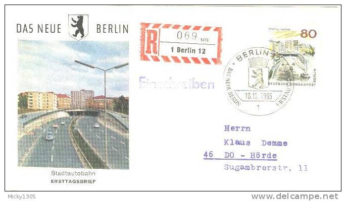 Germany / Berlin -  Mi-Nr 262 FDC (r030)- - 1948-1970