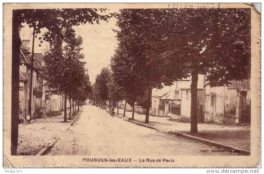 Pougues Les Eaux - Rue De Paris - Pougues Les Eaux