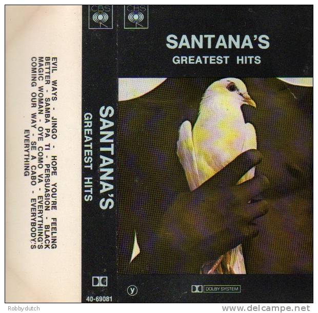 * Cassette * SANTANA - GREATEST HITS - Audiocassette