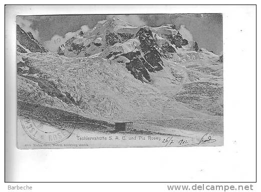 Tschiervahütte S.A.C. Und Piz Roseg  .2093.C - Tschierv