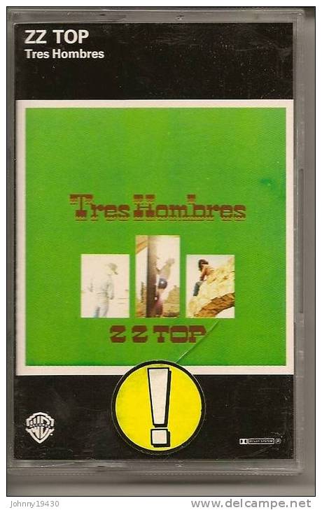 K7 Audio - ZZ TOP " TRES HOMBRES " 10 TITRES - Cassette