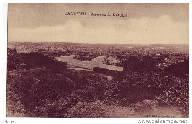 CANTELEU Panorama De ROUEN - Canteleu