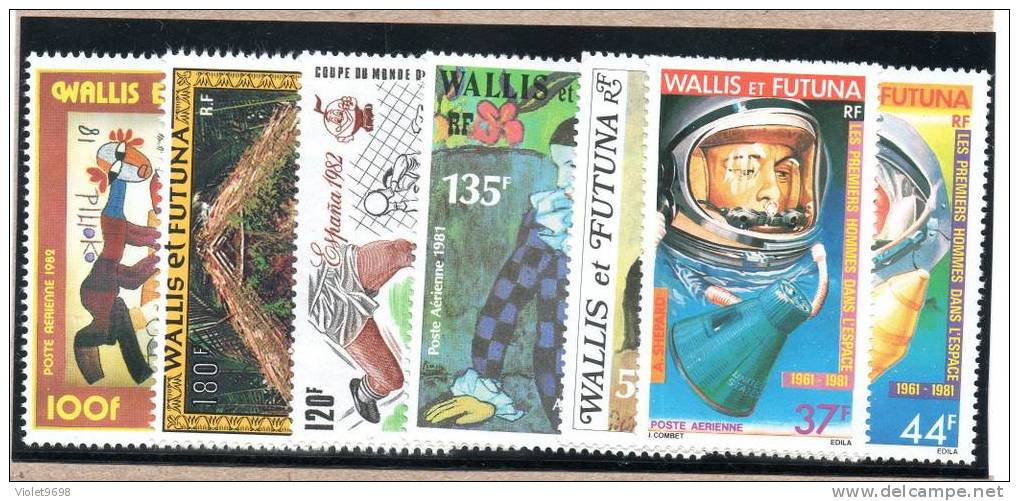 WALLIS Et FUTUNA: PA N° 108/114 ** - Neufs