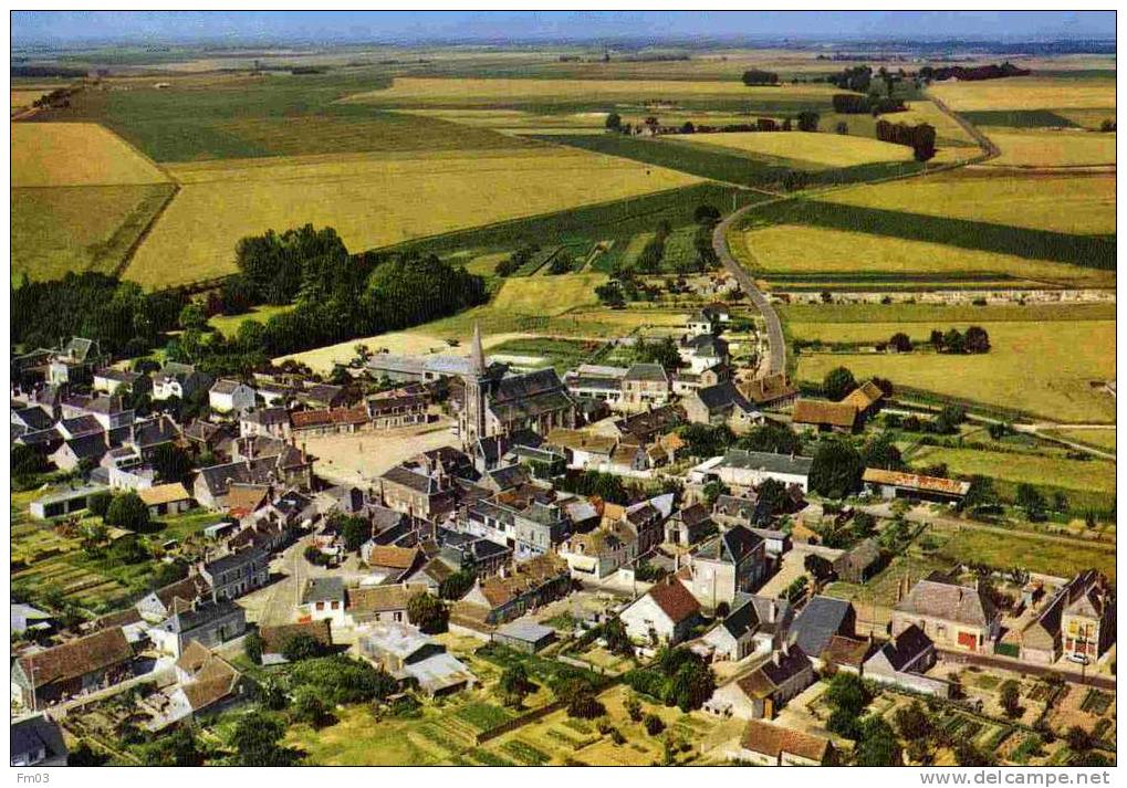 Saint Amant Longpré Vue Générale Aérienne - Saint Amand Longpre