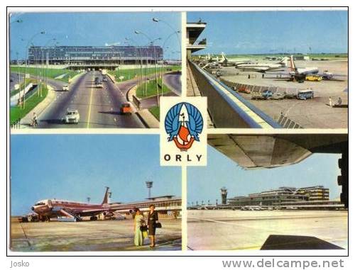 ORLY Paris ( France ) *** Airport Aéroport Aeropuerto Aerodrome Flughafen Aeroporto * Avion Plane * CITROEN DIANA - Aérodromes