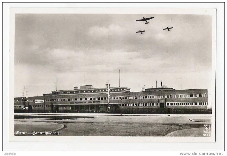 AK BERLIN  Flughafen  E*4132 - Tempelhof