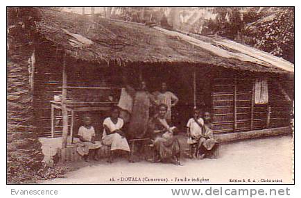 DOUALA CAMEROUN  FAMILLE INDIGENE REF4986 - Camerun