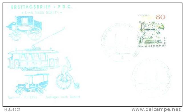 Germany / Berlin -  Mi-Nr 262 FDC (r034)- - 1948-1970