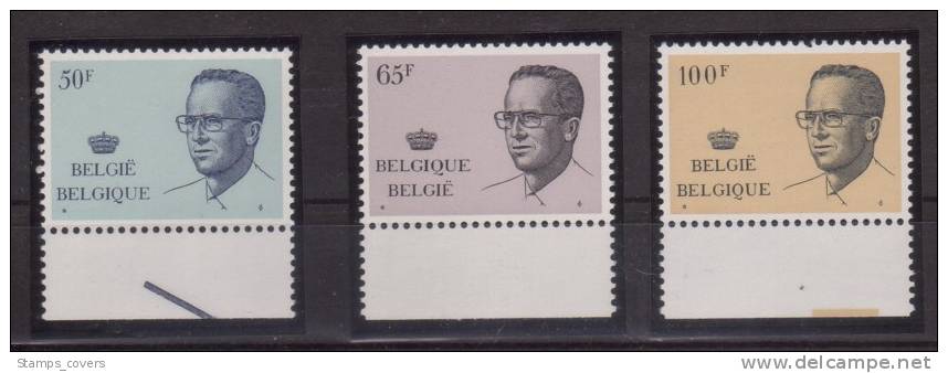BELGIUM MNH** COB 2022/24 €20.50 - 1981-1990 Velghe