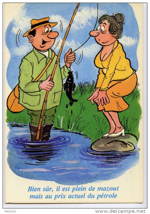 Humour Sur LA PECHE  Illustrateur  ALEXANDRE - Fishing