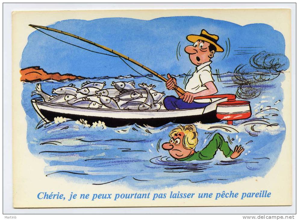 Humour Sur LA PECHE  Illustrateur  ALEXANDRE - Angelsport