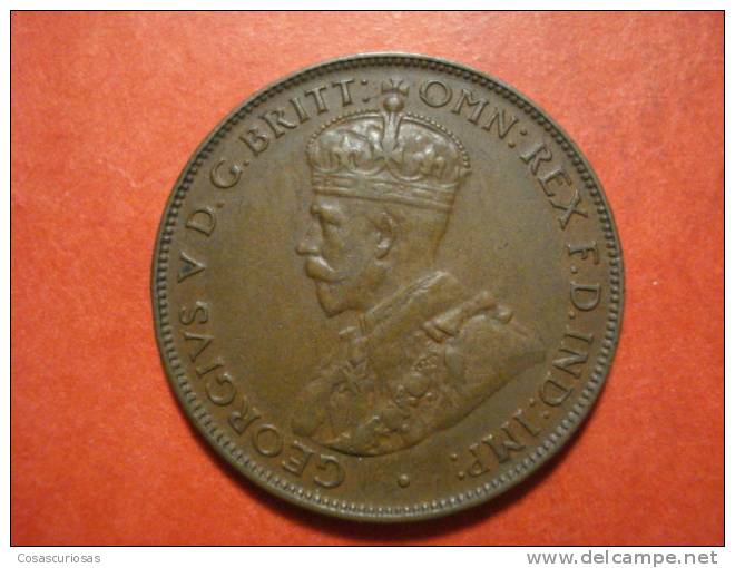 904 AUSTRALIA  HALF PENNY     AÑO / YEAR  1932  MBC+/VF+ - Penny