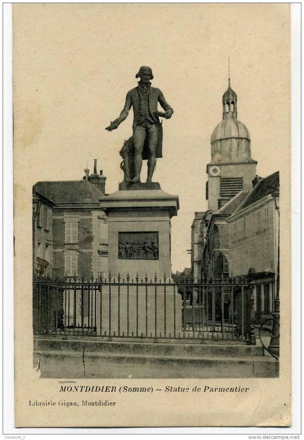 MONTDIDIER . Statue De Parmentier     (A410) - Montdidier