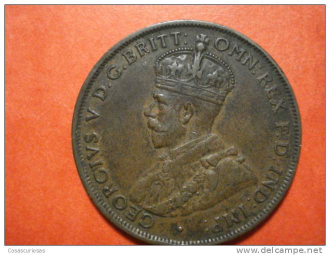 920  AUSTRALIA   ONE  PENNY       AÑO / YEAR  1927   VF+++ - Penny