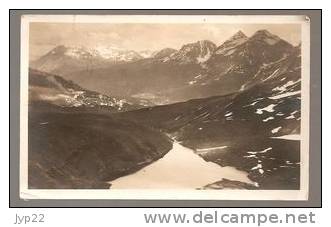 Jolie CP Photo Suisse Schwellisee Gegen Arosa - CAD Arosa 9-09?-1924 - Photo Gaberell Thalwil Paysage De Montagnes - Arosa