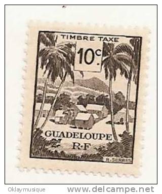 Guadeloupe Taxe N° 41 - Timbres-taxe